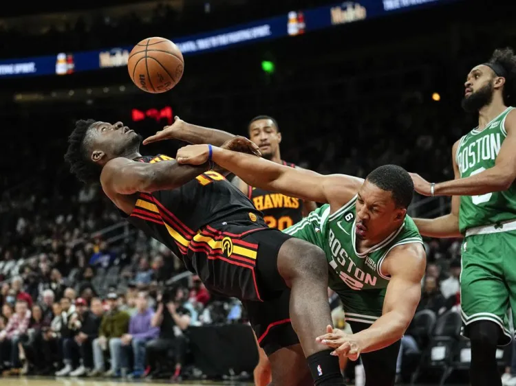 Ocho en fila de los Celtics