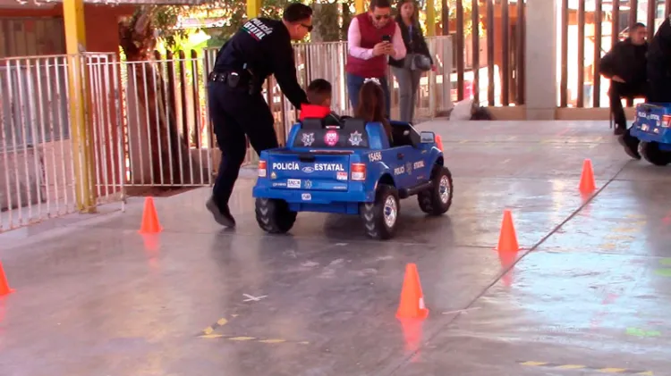 Realizan Jornada de Seguridad en kínder