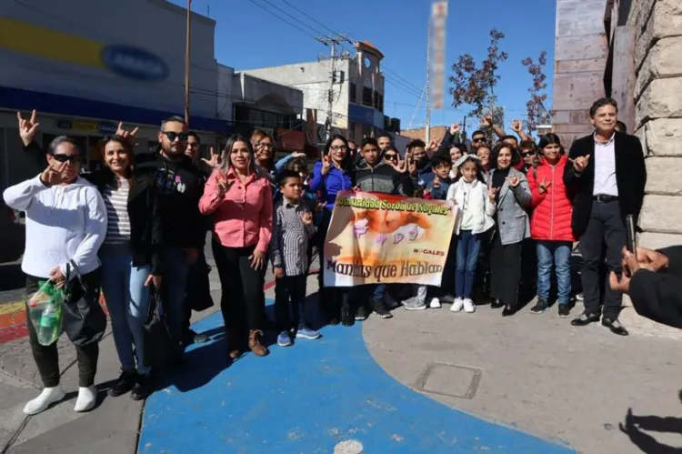 Apoyan a Comunidad Sorda de Nogales