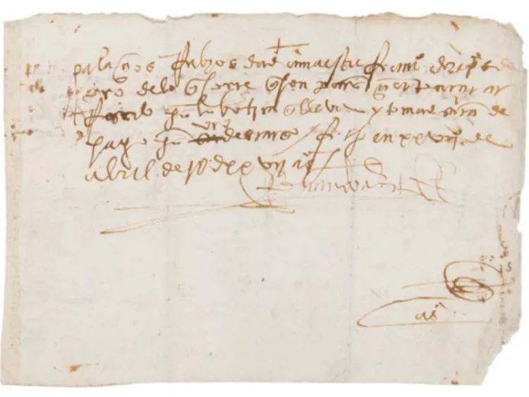 Recupera FBI manuscrito de Hernán Cortés que iba a ser subastado en Boston