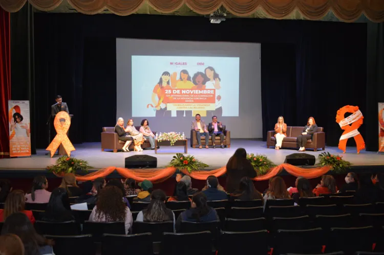 Conmemoran Día Naranja para erradicar la violencia contra la mujer