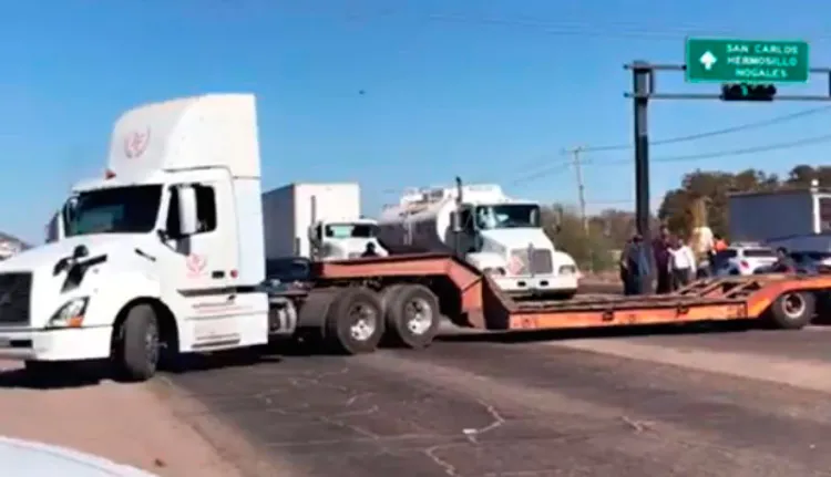 Levantan bloqueo en Guaymas