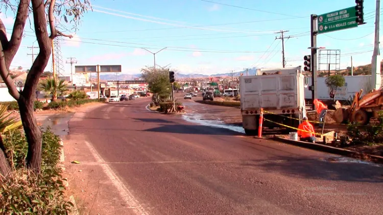 Cerrarán salida de Nogales por reparaciones