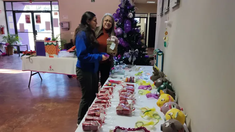 Promueven Bazar Navideño para internas del Cereso Femenil