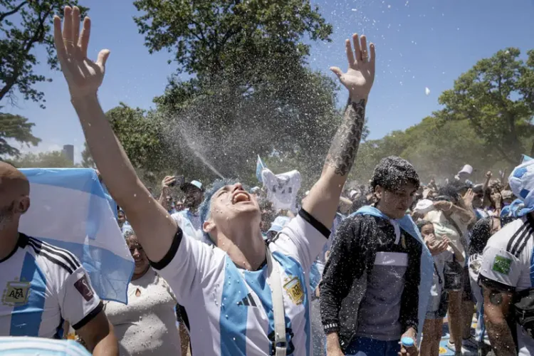 Argentina celebra el título