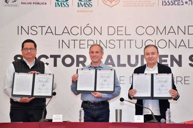 Instalan Comando Interinstitucional de Salud