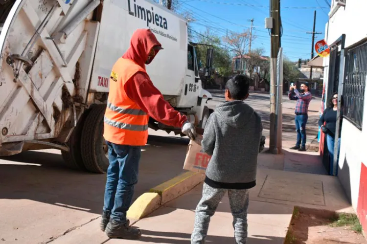 Llaman a respetar horarios de recolección de basura