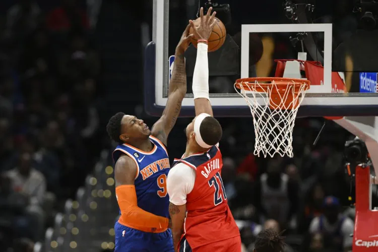 Knicks se imponen a los Wizards