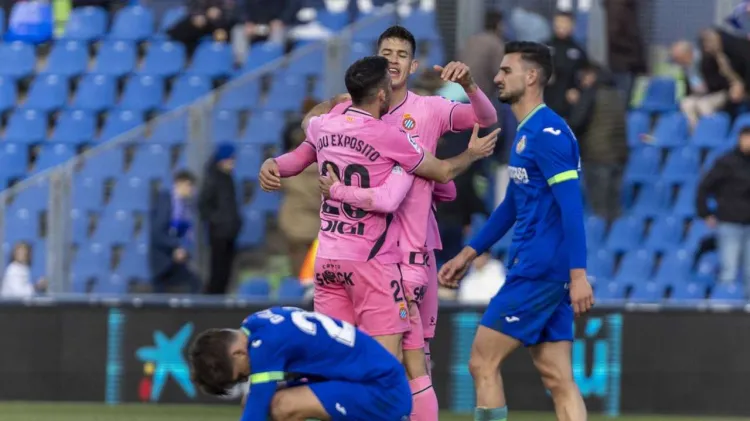 Espanyol se impone al Getafe