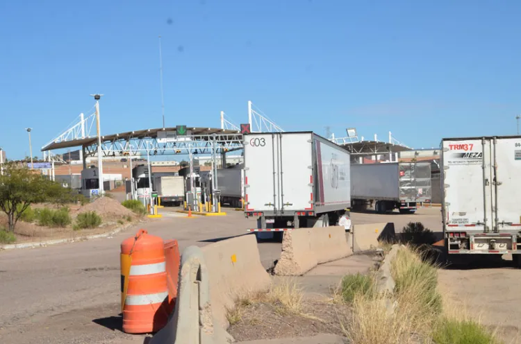 Sin alteración cruce internacional para industria en Nogales