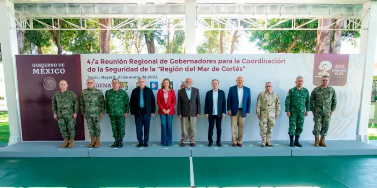 Acuerdan gobernadores fortalecer la seguridad en el Mar de Cortés