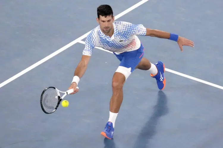 Djokovic luce fuerte