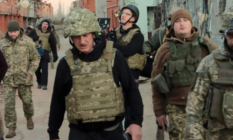 Sean Penn lanzará documental sobre Ucrania