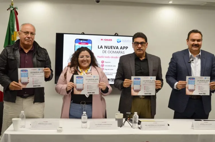 Presentan App Oomapas Nogales para pagos y reportes