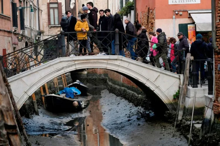Venecia se está secando, alertan por nueva sequía