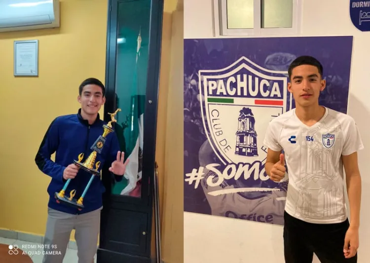 Alumno de Cobach Sonora es enlistado por Club Pachuca en la categoría Sub 16