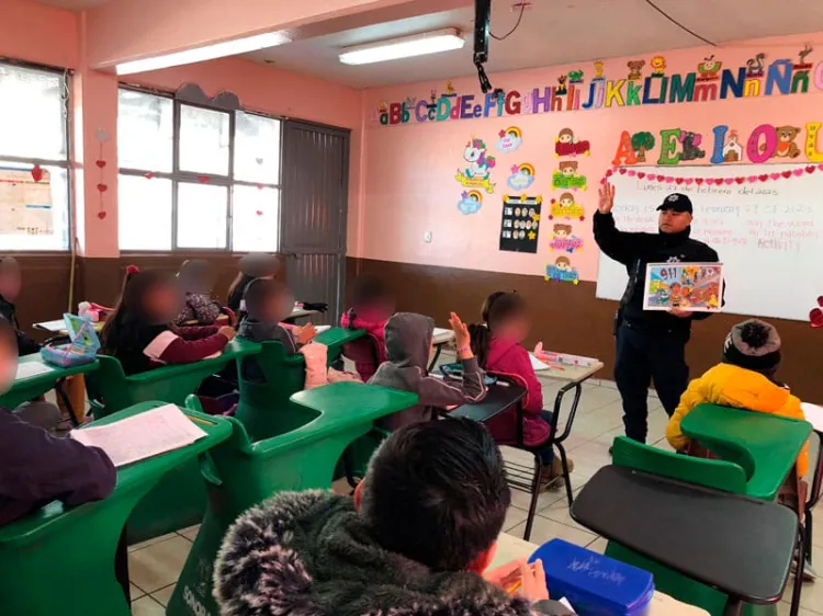 Imparten acciones preventivas en escuelas