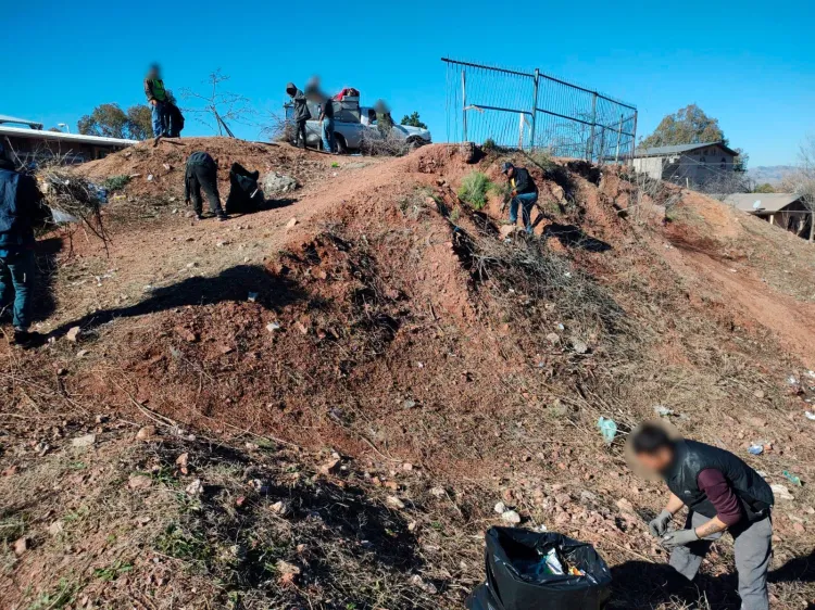 Lleva Seguridad Pública jornada de limpieza a Pueblo Nuevo