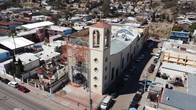 Realizan renovación en Catedral de Nuestra Señora de Guadalupe