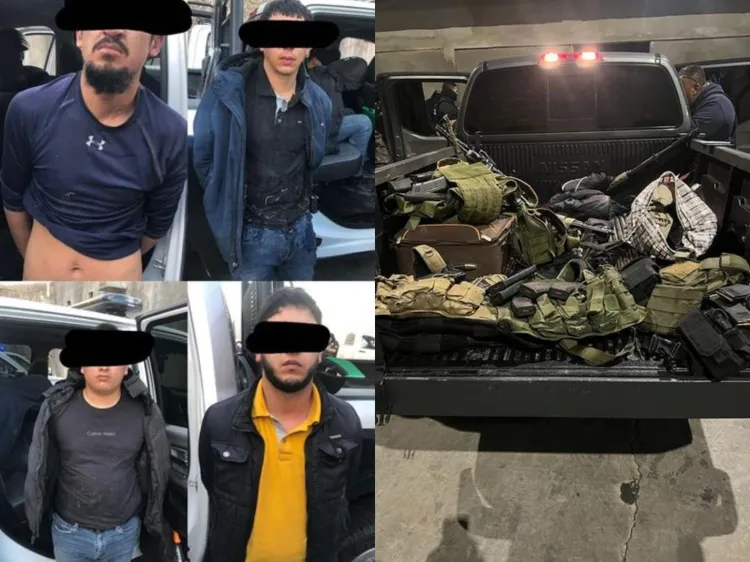 Detienen a secuestradores armados en Nogales