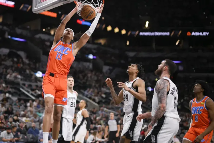 Thunder toma el puesto diez