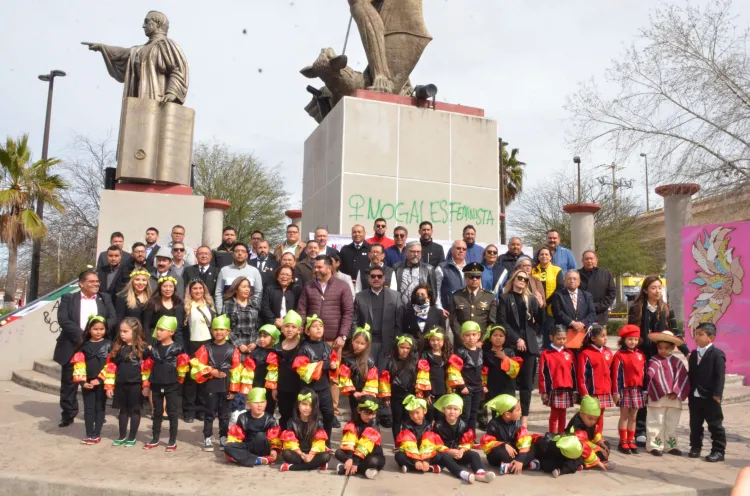 Conmemoran 217 aniversario del natalicio de Benito Juárez