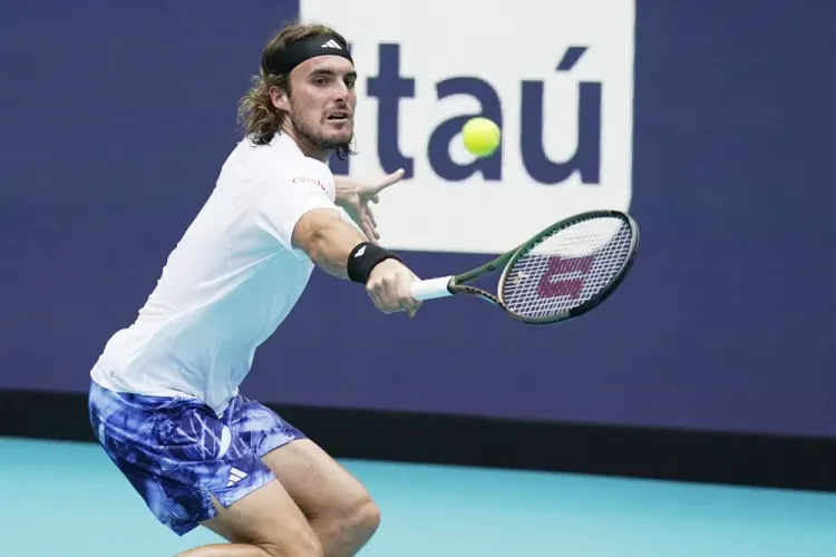 Tsitsipas liquida a Garín