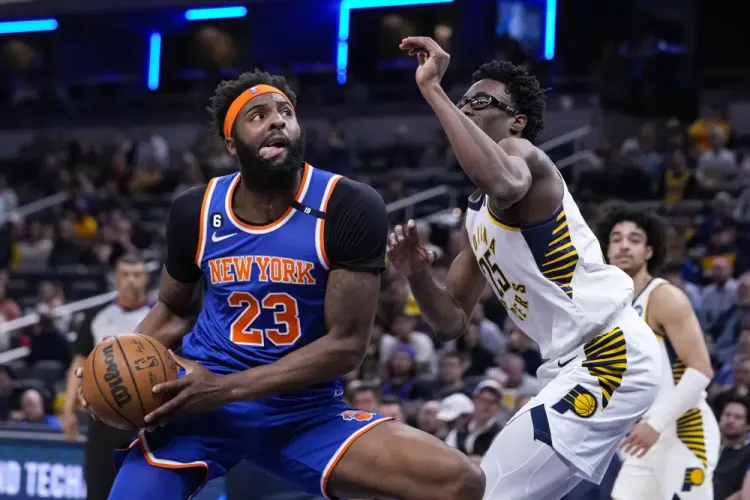 Knicks se impone a los Pacers