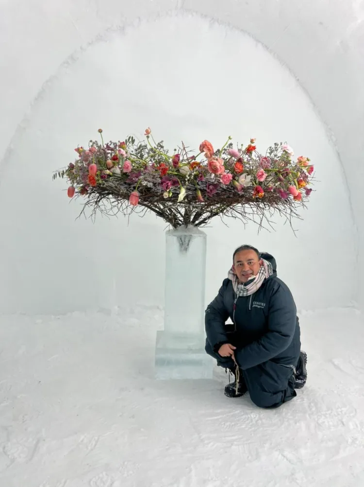 Florista, más que un oficio es un arte: Oscar Villela