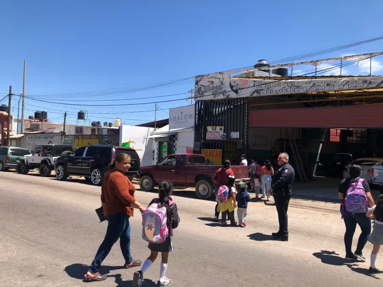 Sin contratiempos resguardo de estudiantes en escuelas