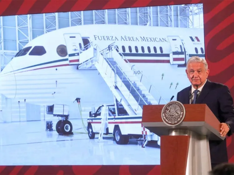 Hay posibilidad de vender el avión presidencial: AMLO