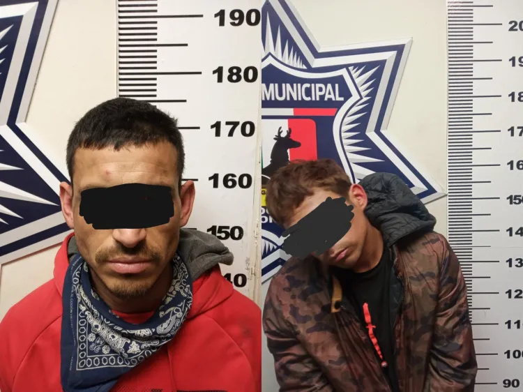 Detienen a par de ladrones en hechos por separado