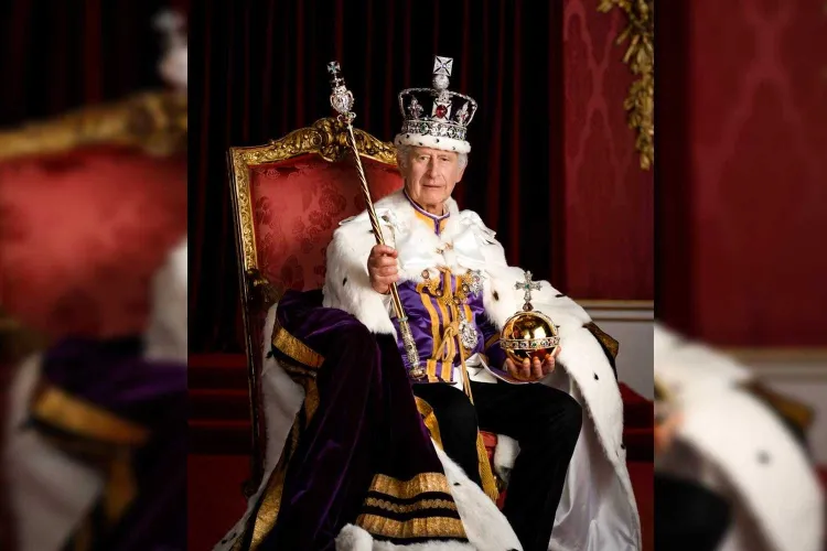 Dan a conocer foto oficial del rey Carlos III
