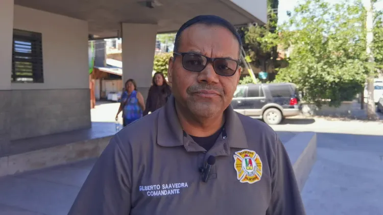 Fuera de peligro bombero y joven deportista: Comandante