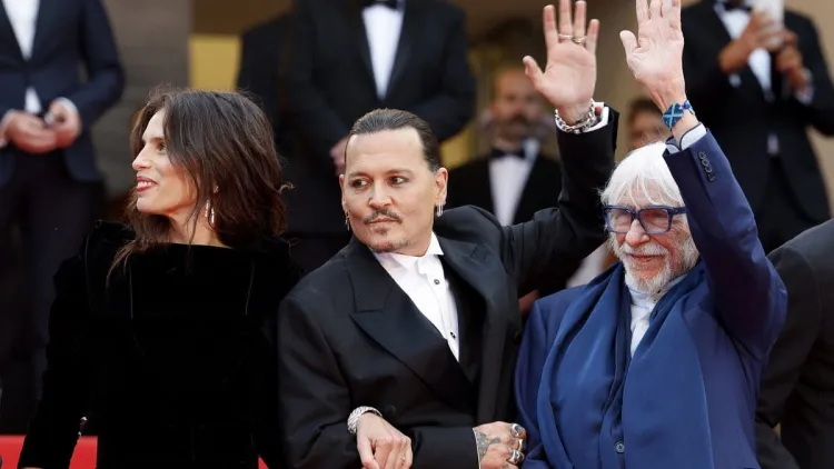 Johnny Depp levanta el telón en Festival de Cannes