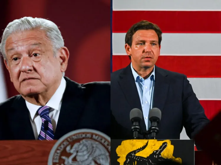 Pide AMLO a hispanos no votar por Ron DeSantis en EU