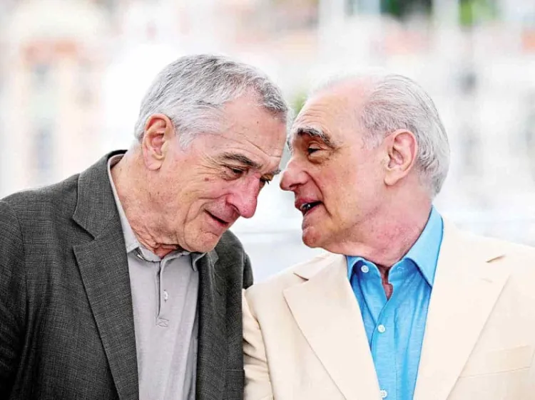 Martin Scorsese y Robert de Niro, histórico encuentro