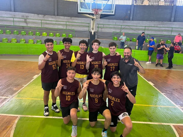 Nogales alcanza cetro de basquet