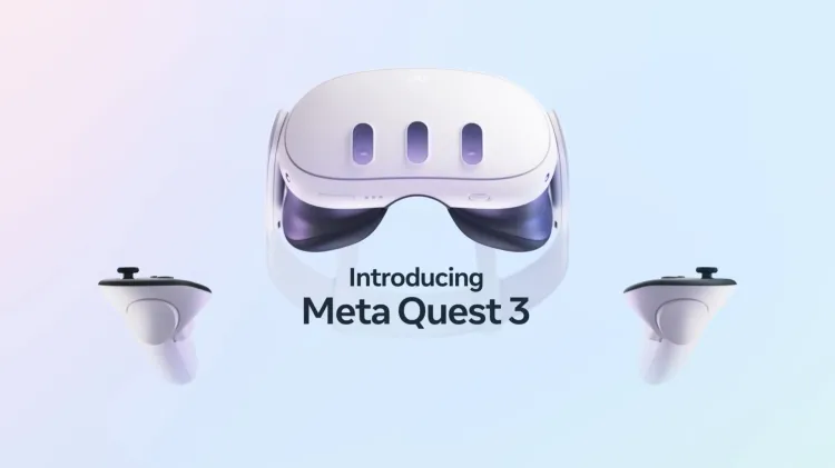Presenta Zuckerberg visor de realidad mixta Quest 3