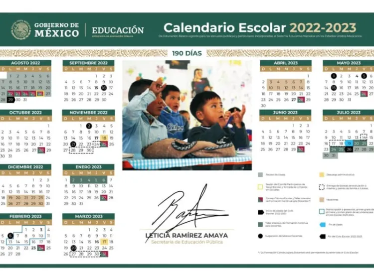 ¿Cuándo terminan las clases del ciclo escolar 2022-2023?