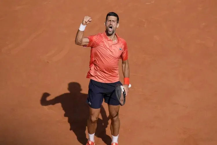 Djokovic acaricia su campeonato 23