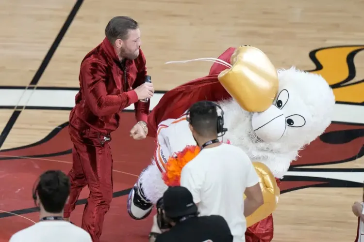 ‘Noquea’ McGregor a mascota del Heat