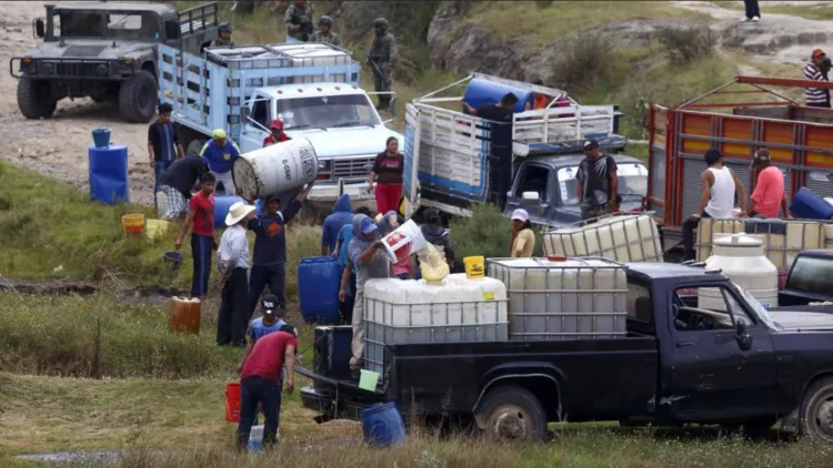 Huachicoleros ganan 1, 346.6 mdp al día