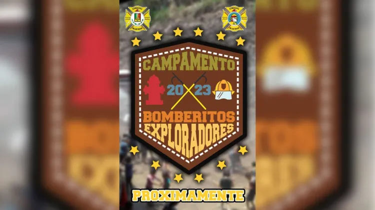 Anuncian campamento de Bomberitos Exploradores 2023