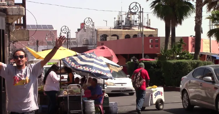 Agua y mucha resistencia para trabajar bajo el sol