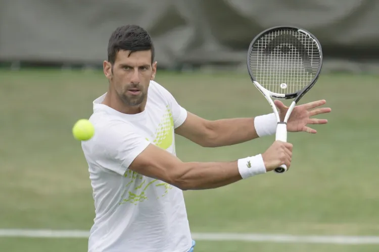 Djokovic alista debut