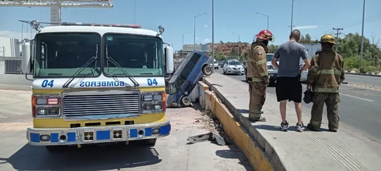 Corta circulación y provoca volcamiento