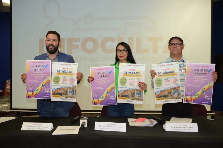 Anuncian cursos de verano del Imfoculta y FARO