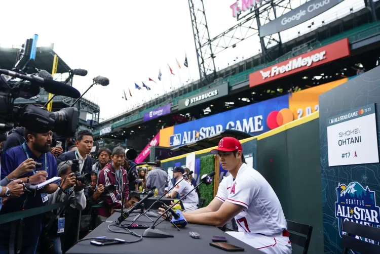 Contrato de Ohtani es tema en el Home Run Derby