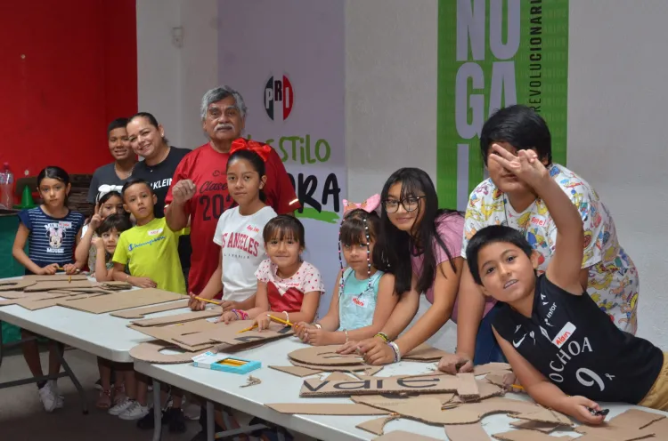 Atienden niñas y niños convocatoria del PRI a curso de verano